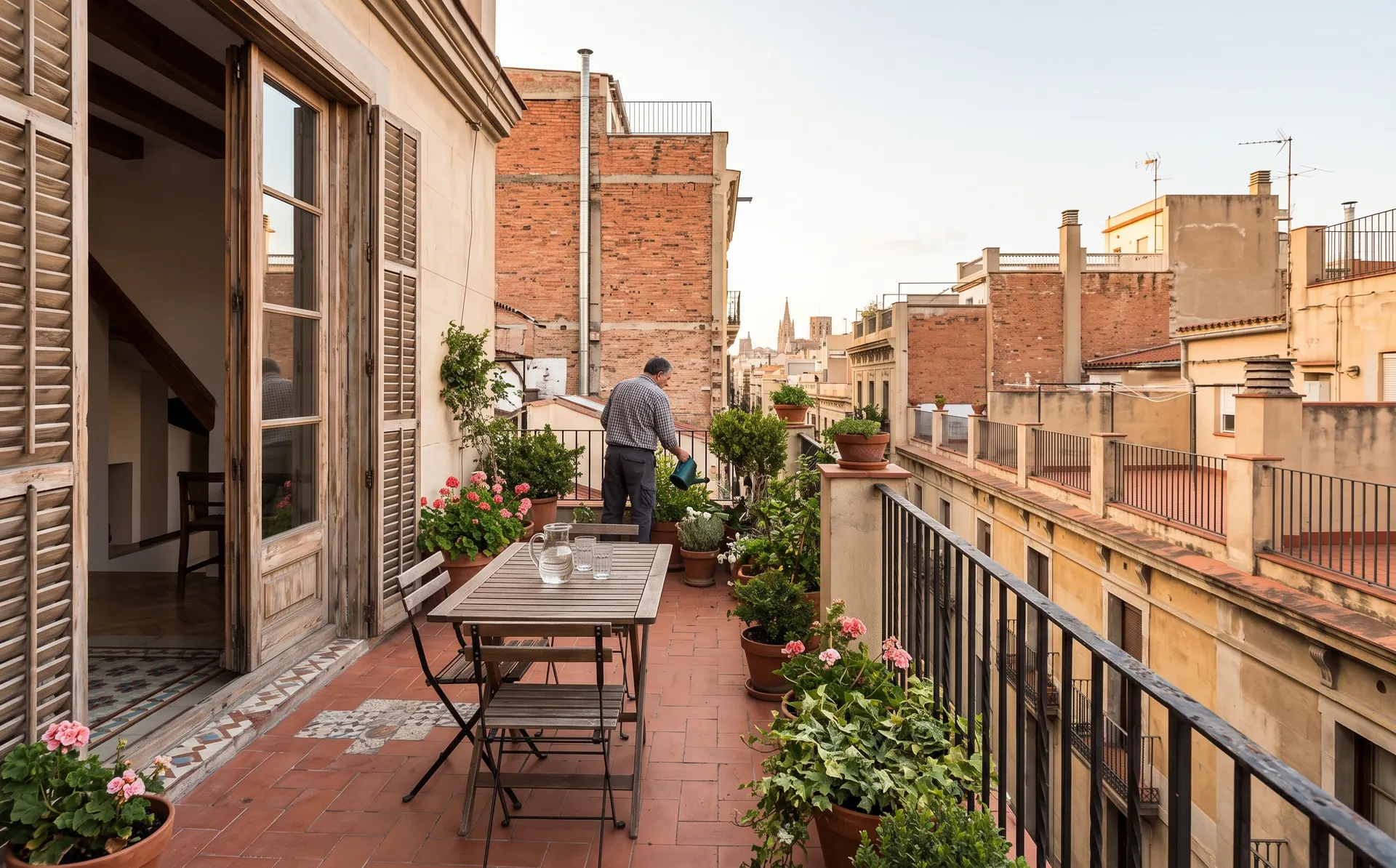 Terraza de ático